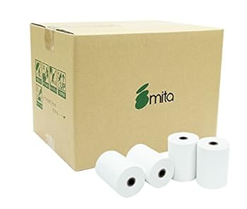 【中古】感熱ロール紙 80&times;60&times;12 （20巻パック）｜AJIMURA-SHOP
