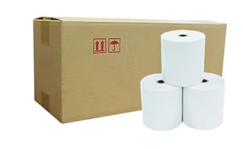 【中古】【未当て嵌める】感熱渦状文紙 高保護すること手合い 80×80×12 （20巻）