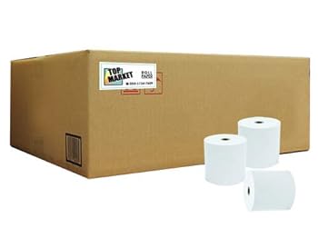 【中古】【未当て嵌める】TOP証券業界 感熱 金銭登録器渦巻形紙 80粍 紙幅 × 80粍φ× 12粍 60巻入