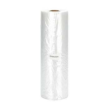 【中古】【未当て嵌める】Immuson (イミュゾン) 12in×20in 草片用可塑性物質ビニール袋 (1一巻き-350袋)
