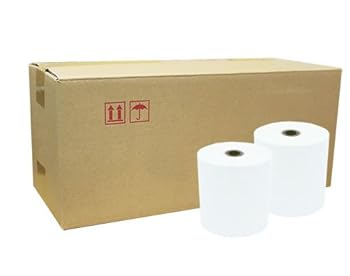 【中古】感熱一巻き紙 76×80×12 （20巻風呂敷き包み）