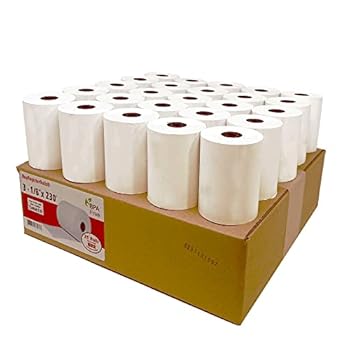 【中古】(55GSMソリッドチューブコア) DropShip 3 1 8 x 230 感熱紙 (25ロール - 1ケース) BPAフリー - citizen 感熱プリンター用紙 ct-s801 - BuyRegist|AJIMURA-SHOP