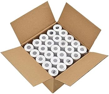 【中古】FungLam 感熱紙一巻き 2 1/4in x 165フート 金銭登録器 POS受け取り証書質問用紙 (50一巻き)