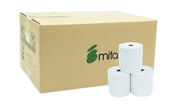 【中古】mita TM-T90KP 80mm 幅用 (TM90KPE551 TM90KPW561 TM90KPE571) 対応 汎用 感熱ロール紙 (10巻) エプソン用