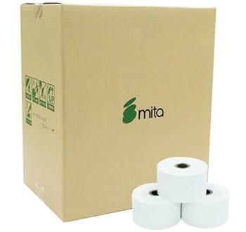 【中古】【未使用】mita RZ-A310 RZ-A310A RZ-A315 RZ-A350 対応 汎用 感熱レジロール紙(50巻パック) シャープ用|AJIMURA-SHOP
