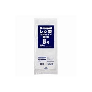 【中古】（お役目用50仕掛ける）ジョインテックス 金銭登録器袋(省リソース印字機) No.8 100枚 B708J
