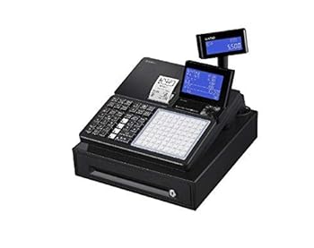 【中古】カシオ 電子レジスター ブラックcasio SR-C550-4SBKブラック(4部門) SR-C550-4SBK