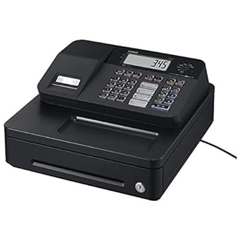 【中古】カシオ 電子レジスター ブラックcasio Bluetooth搭載 4部門1シート SR-G3-BK|AJIMURA-SHOP