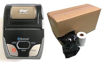 【中古】【未当て嵌める】スター精密 移動性印刷者 SM-S210i 相応う感熱一巻き紙20巻仕かける ロジクロ サーマルペーパー(国産紙) 58mm×40mm×12粍 LK-5840-20 花・ガーデン・DIY-その他