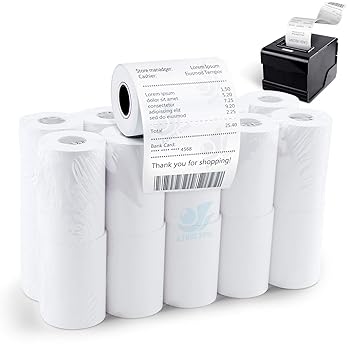 【中古】Azure Zone感熱紙ロール 2-1/4 X 50フィート 50ロール ほとんどのPOSマシンとキャッシュレジスターにフィット ビジネスや販売に最適 28,705円
