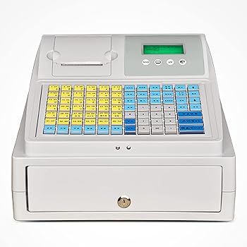【中古】中小会社組織、受け売りディーラー向けの現ナマ ドロワーとサーマル 受け取り証書刷り上げるを備えた 8 個のデジタル LED 見せびらかすを備えた安全性のあるな現ナマ 金銭登録器