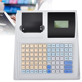 【中古】中小企業/小売/レストラン向けの4ビル5コイン、取り外し可能なキャッシュトレイ、サーマルプリンターを備えた電子Posシステムキャッシュレジスタ 61,929円
