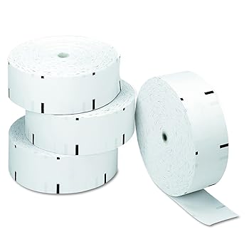 【中古】PM Company 06507 Paper Rolls for NCR Atms, 4 rolls/Carton, 3-1/8 x 1,960 feet by PM Company