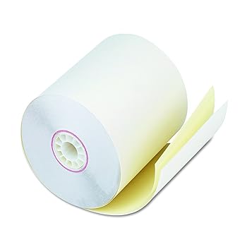 【中古】【未使用】PM Company 08789 Two-Ply Receipt Rolls- 2-3/4" x 90 ft- White/Canary- 50/Carton|AJIMURA-SHOP