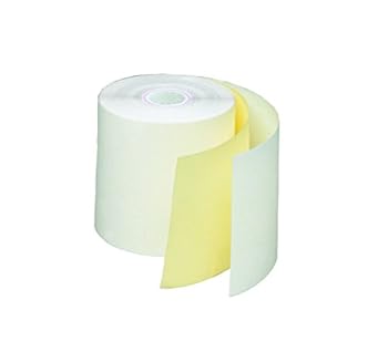 【中古】pm会社POS / Cash Register二層カーボンレスRolls、3 x 100フィート、50カートンあたりRolls ( 05249 )