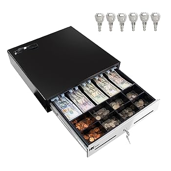 【中古】HK SYSTEM 頑丈 現金用引き出し\u0026付属品 2. POS-Printer Interface