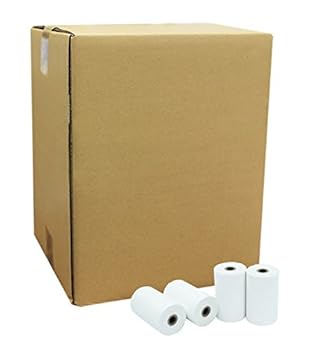 【中古】感熱渦巻き紙 80×50×12 （100巻容器に並べる）