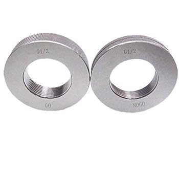 【中古】【未当て嵌める】1/2-14 BSPP スレッドリングゲージ GO NOGO 100%照合のしるしさし出し FedEx 送りとどける 4日以内