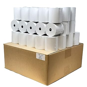 【中古】【未当て嵌める】(50) 3-1/8 x 273フート 感熱紙渦巻形 Star Micronics TSP 100 300 500 600 700 CT-S300 BPA無償性 亜米利加製 レジスターロール