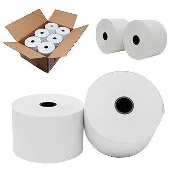 【中古】2 5/16 x 400 感熱紙ロール - BPAフリー (24ロール) ポンプサーマルロール - 米国製 RegterRoll