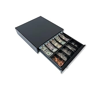 【中古】【未当て嵌める】NRS POS 現ナマ金銭登録器抽き出し ? 手ごわいな金属元素製抽き出し ? 取りはらい能力のあるな御盆付き添い人 ? 自動小銃または足懸かり鍵を掛ける(黒いこと)