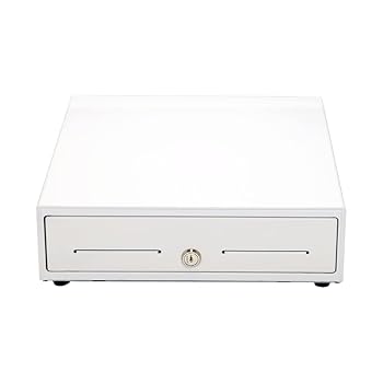 【中古】エフケイシステム キャッシュドロア M-33H （手動式） (白いこと)