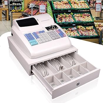 【中古】現ナマ金銭登録器、陰電子POS取り合わせの現ナマ金銭登録器、48手がかりLED見せびらかす陰電子現ナマ金銭登録器、取りはらい能力のあるなキャッシュト