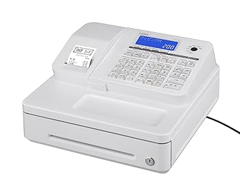 【中古】CASIO(カシオ) 電子レジスター レジスター 業務用 バックライト付き 液晶 Bluetooth対応 インボイス 軽減税率 複数税率 対応 適格簡易請求書 デ