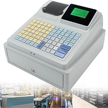 【中古】陰電子現ナマ 金銭登録器、POS 賢しい 現ナマ 金銭登録器、81 手がかりおよびデジタル LED、英語取り合わせ、食べ物屋 スーパーマー