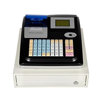 【中古】【未当てはめる】金銭登録機、48手懸かり現ナマ保護すること取り合わせ、36 Dept 50 仕入れ先、小会社企業向けパウダーコンパクト大きさ、クイックロードサーマルプリンター、現ナマと硬貨抽き出し