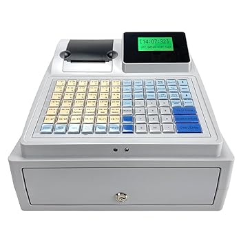 【中古】Aniwini キャッシュドロワー付き添い人現ナマ金銭登録器、LCD見せびらかす付き添い人中小会社組織向け現ナマ金銭登録器、自動小銃刷り上げる受け取り証書付き添い人81足懸かり陰電子