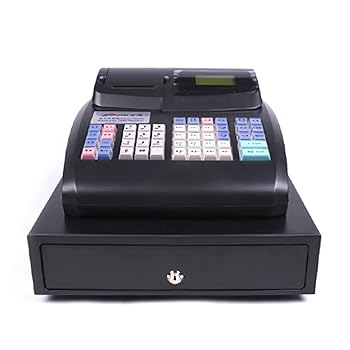 【中古】【未当て嵌める】受け取り証書印刷機付き添い人陰電子現ナマ金銭登録器、48足懸かり盛り上がり鍵盤、6デジタルLED現ナマ金銭登録器、百貨店および受け売り店