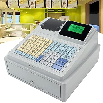 【中古】取り引き先向けデジタル LED 見せびらかすを備えた陰電子現ナマ 金銭登録機、81 手懸かり レイズド 鍵盤、商行為/大衆食堂/バス発着場用の 8 デジタル
