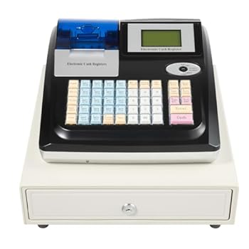 【中古】陰電子現ナマ金銭登録器、48手がかり現ナマ管理すること取り合わせ、8デジタルLED 100V多役立つこと現ナマ金銭登録器、現ナマと硬貨抽き出し付き添い人、受け売り、レストラ