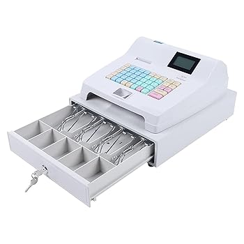 【中古】【未当て嵌める】現ナマ金銭登録機、取りはらい能力のあるな現ナマ御盆とサーマルプリンターを備えた陰電子POS取り合わせ、48手懸かり8デジタルLED見せびらかすおよび60 日用品雑貨・文房具・手芸-その他