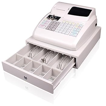 【中古】陰電子現ナマ金銭登録器、47手がかりと6デジタルLED見せびらかすを備えたPOS取り合わせ、取りはらい能力のあるな現ナマお盆とサーマルプリンター役立つこと、