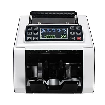【中古】【未使用】レジスター XD-1006B 商業紙幣カウンター、レジ通貨検出器、合計金額、額面および紙幣の仕分け 中小企業/小売/レストラン向