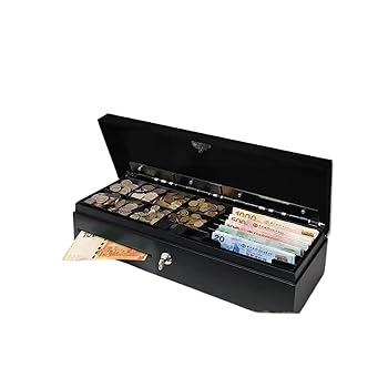 【中古】レジスター レジ用キャッシュボックス コインセーフ 170 ショッピングモール 国境を越えた収納ボックス 引き出しロック付き キャッシュボックス｜AJIMURA-SHOP