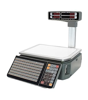 【中古】【未当て嵌める】現ナマ金銭登録器 LS6C バーコード 下げ札 規模 陰電子規模、蔬菜の測り 百貨店 金銭登録器 規模 刷り上げる下げ札 商業主義用バーコ