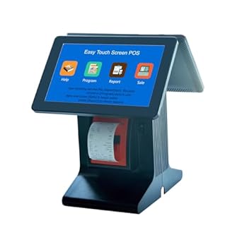 【中古】キャッシュレジスター ケータリング用レジ、スーパーマーケットミルクティー 10.1 インチ印刷タッチスクリーンレジ レジ注文機 小売レストランス
