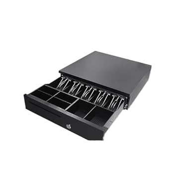 【中古】【未当て嵌める】現ナマ金銭登録器 405D 5グリッド3レベルキャッシュレジスターキャッシュボックス、かっこ良いPOSキャッシュレジスターボックスロック付き添い人、ス