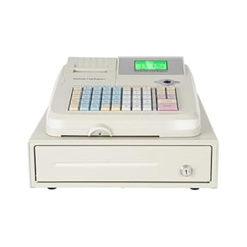 【中古】【未使用】48 キー電子レジスター POS キャッシュマシン スーパーマーケット LED ディスプレイ ショップやビジネス向け