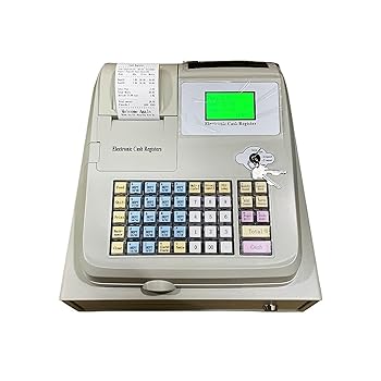 【中古】【未使用】レジ電子レジスター 現金管理システム 電子レジスター、ファーストフード・麺類店・コンビニエンスストアのレジスター 小売店、スーパーマーケッ