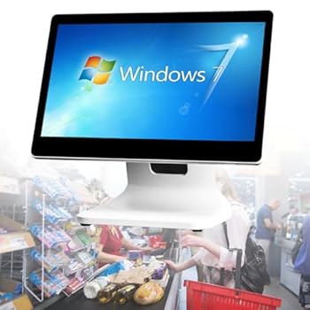 【中古】【未当て嵌める】陰電子金銭登録器、15.6inデュアルタッチスクリーン、中小会社組織向け多役立つこと金銭登録器、受け売り食べ物屋向けお役目用金銭登録器,SingleScreen