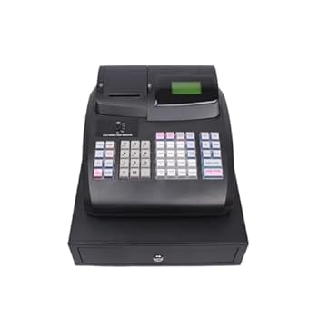 【中古】【未使用】電子レジスター ECR キャッシュドロワー レストラン向けPOSレジ、小売店向け電子レジ ECR800 スーパーマーケット、ショッピングモール、レストラ