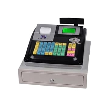 【中古】【未使用】電子レジスター 3000U レジ、レストラン/スーパーマーケット/衣料品店/ハンバーガーショップ/ミルクティーショップに最適 スーパーマーケット、
