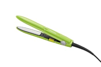 【中古】【未当て嵌める】テスコム (TESCOM) 髪の毛鉄 引っ切り無い \u0026 長い巻き毛 2WAY Styleup mini 緑であること THS10-G