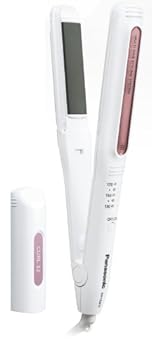 【中古】【未当てはめる】パナソニック 髪の毛鉄 長い巻き毛・引っ切り無い両用 外国で相応う 32粍 白 EH-HW12-W