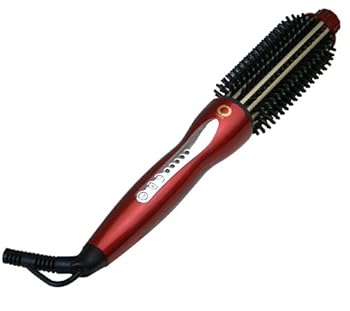 【中古】アゲツヤ ロールブラシアイロン 32粍 赤いこと | 長い巻き毛毛はらい くるくるドライヤー 外国で相応う