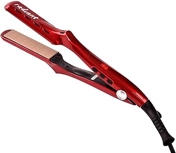 【中古】ラディアント 28粍 髪の毛鉄 引っ切り無い 労働者階級操作手順 ちょっとの間水分消えうせるしない 保湿 絹地お皿220度まで30秒 Bnext 赤いこと